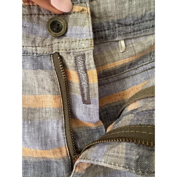 Toad‎ & Co Women's Far Flung Linen Shorts Sz 14 Casual Walking Everyday Summer - Picture 6 of 16